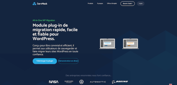 All in one WP Migration